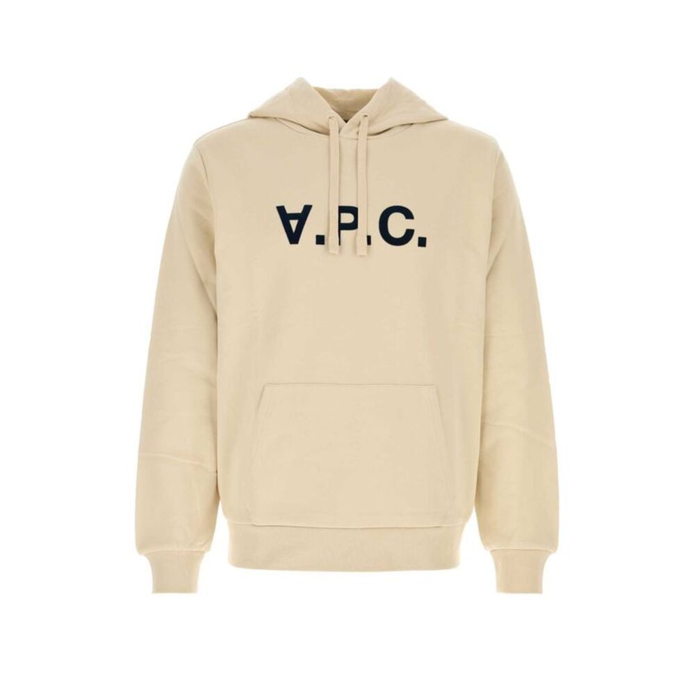 A.P.C. Unisex Sand Stretch Cotton Sweatshirt